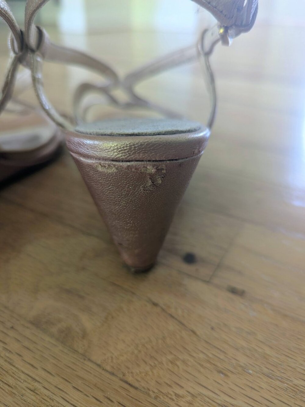 Isolá Metallic Gold Strappy Heels – Size 9.5 - Picture 4 of 6